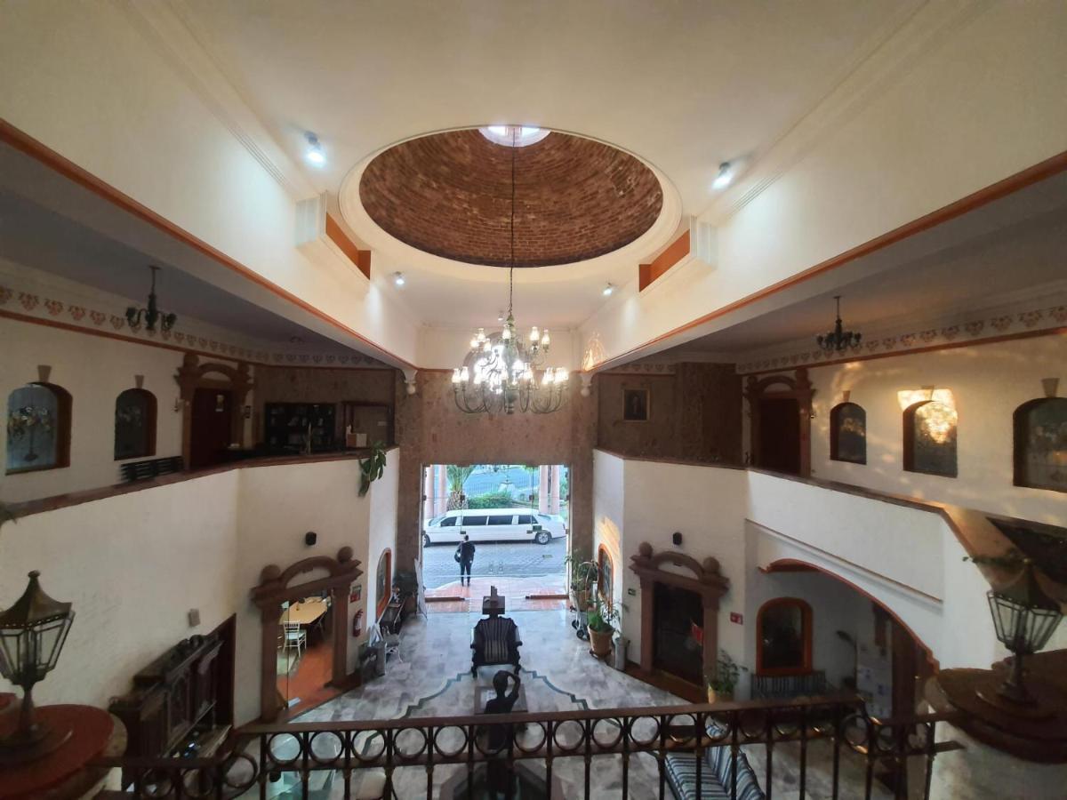 Gran Hotel Hacienda De La Noria Aguascalientes Eksteriør billede Interior of the hotel