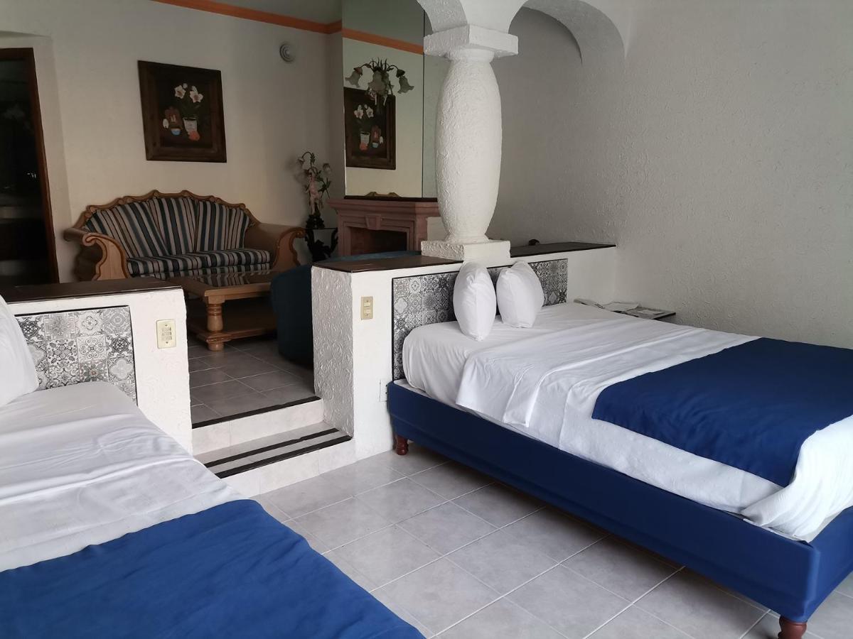 Gran Hotel Hacienda De La Noria Aguascalientes Eksteriør billede A room at the hotel