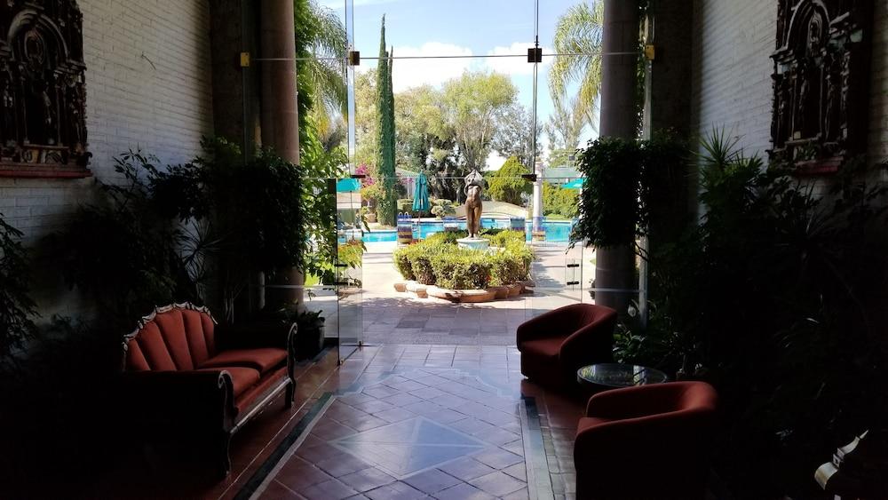 Gran Hotel Hacienda De La Noria Aguascalientes Eksteriør billede The lobby of the hotel