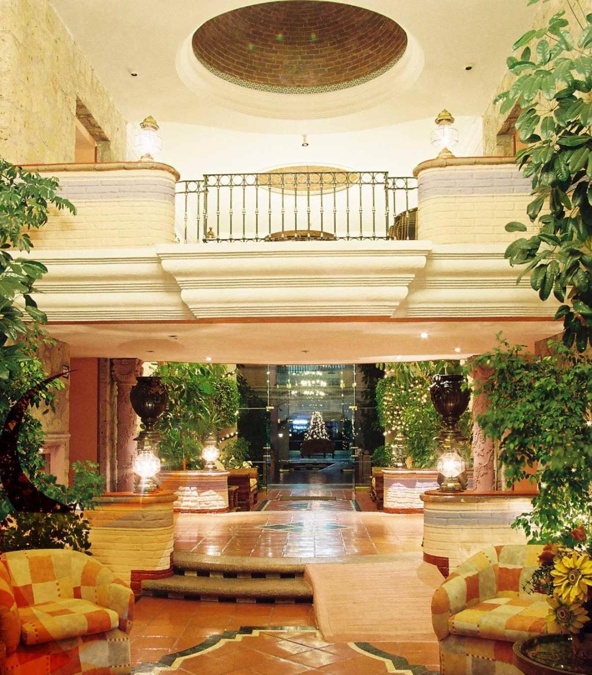 Gran Hotel Hacienda De La Noria Aguascalientes Eksteriør billede The lobby of the hotel