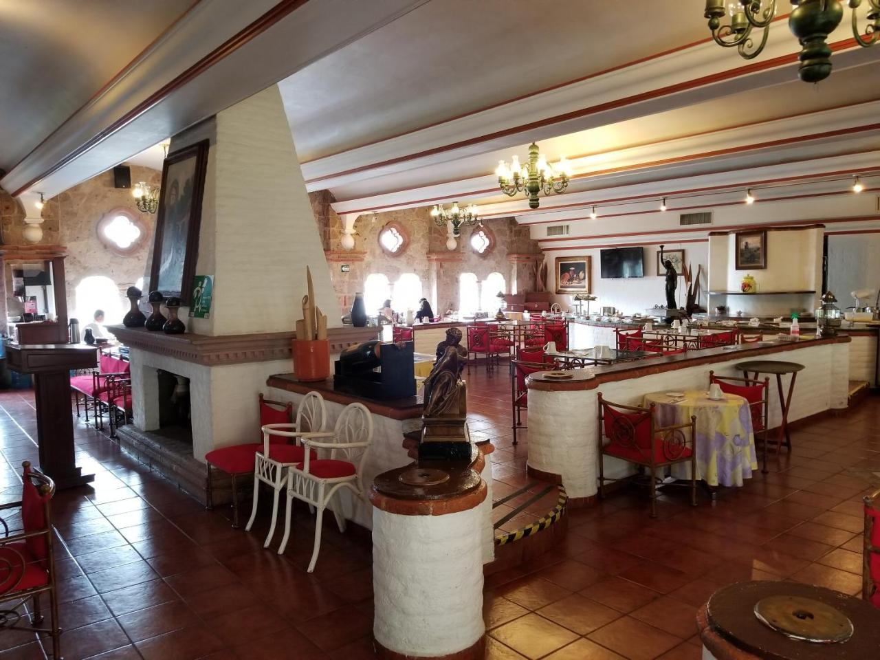 Gran Hotel Hacienda De La Noria Aguascalientes Eksteriør billede Interior of the restaurant